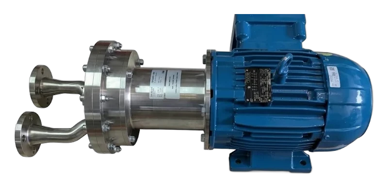 Delivered pressurized regenerative blower with magnetic drive